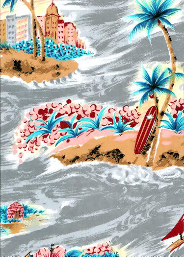 12kela gray-rayon, Sailboats, Waikiki, Hawaiian ocean scenic view, palm trees