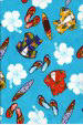 80awa Aloha shirts, slippers, surfboards tropical Hawaiian cotton fabric.