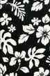 10palena black & white, hibiscus, apparel cotton, Hawaiian vintage style fabric