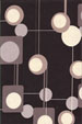 Honolulu Black Hawaiian vintage style fabric
