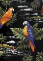 10malei Hawaiian vintage style fabric