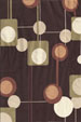 Atomic Retro Abstract Upholstery Barkcloth