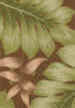 Oha Chocolate Anthurium, Orchids & Hibiscus bark crepe bark cloth fabric vintage style fabric