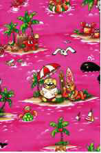 60kupueu Hawaiian Fabrics - Surfboards, monkeys, whales, cats, dogs, starfish, palm trees, umbrellas. .