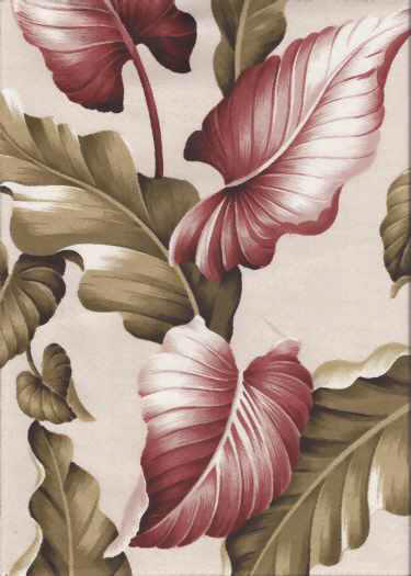 Big Leafy Tropical Bark Cloth