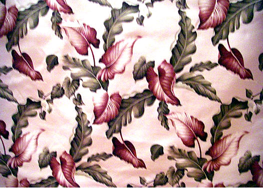 Big Leafy Tropical Hawaiian fabric